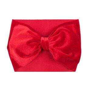 Bandeau bébé fille à noeud en velours Valentina Le Bandeau Français | Bandeau Cheveux Femme <h3>Transformez la tête de votre petite fille en un véritable joyau avec notre bandeau bébé fille à noeud en velours Valentina.</h3>
<p>Imaginez votre enfant avec un look charmant et délicat, grâce à ce bandeau en velours noué, conçu pour ajouter une touche de tendresse et de style à chaque occasion. Fabriqué à la main avec soin, ce bandeau en polyester imitation velours offre une circonférence de 30 cm et une taille unique extensible, garantissant un ajustement parfait pour votre petite princesse.</p>