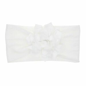 Bandeau Bébé Fille Flavie Le Bandeau Français | Bandeau Cheveux Femme <p>Ajoutez une touche de charmant floral à la tenue de votre petite avec le bandeau bébé Flavie. Conçu pour être doux, extensible et fabriqué à la main, ce bandeau est parfait pour ensoleiller son look.</p>
<h2>Détails du bandeau bébé à fleur</h2>
<ul> <li><strong>Type :</strong> Bandeau pour bébé à fleur.</li> <li><strong>Fabrication :</strong> Fait main.</li> <li><strong>Taille extensible :</strong> 16 cm x 8.5 cm</li> <li><strong>Composition :</strong> Nylon.</li> <li><span><strong>Disponible en 6 variantes :</strong> Blanc, rose clair, rose, mauve, gris souris et bleu marine.</span></li>
</ul>