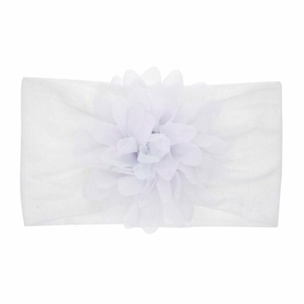 Bandeau Bébé Fille Layna Le Bandeau Français | Bandeau Cheveux Femme <p>Offrez à votre petite princesse un look charmant et délicat avec le bandeau bébé Layna, orné d'un joli motif floral. Parfait pour ajouter une touche poétique à sa tenue, ce bandeau est à la fois tendre et élégant.</p> <h2>Détails du bandeau bébé à fleur Layna</h2>
<ul> <li><strong>Type :</strong> Bandeau pour bébé fille à fleur.</li> <li><strong>Taille :</strong> 16 cm Longueur x 8.5 cm Largeur.</li> <li><strong>Composition :</strong> Polyester.</li> <li><strong>Disponible en 5 couleurs :</strong> Rose, mauve, blanc, bleu ciel et vert.</li>
</ul>