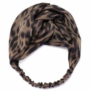 Bandeau cheveux léopard kaki Le Bandeau Français | Bandeau Cheveux Femme