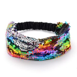 Bandeau cheveux à sequins Irina Le Bandeau Français | Bandeau Cheveux Femme <h3>Le bandeau à sequins : votre allié beauté glamour et réversible</h3><p>Illuminez votre style avec le bandeau Irina, un bijou capillaire à sequins réversibles. Passez du mat au brillant d'un simple geste, pour une coiffure qui s'adapte à votre humeur. Ce bandeau élastique fait main allie confort et sophistication, ajoutant une touche d'éclat à chaque tenue.</p><ul> <li>Fabrication : Fait main</li> <li>Taille : Bandeau Sequins Irina en taille unique et élastique</li> <li>Composition : Coton, polyester, spandex, sequins</li> <li>Type : Bandeau cheveux femme, côté nuque élastiqué.</li></ul>