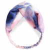 Bandeau cheveux Tie Dye Bleu Colombin Lou Le Bandeau Français | Bandeau Cheveux Femme