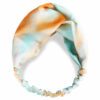 Bandeau cheveux Tie Dye Céladon Soline Le Bandeau Français | Bandeau Cheveux Femme