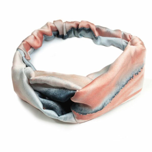 Bandeau cheveux Tie Dye Pêche Romy Le Bandeau Français | Bandeau Cheveux Femme