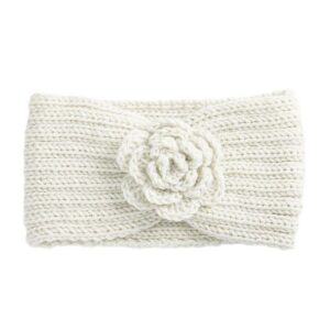 Bandeau cheveux en laine à fleur Biljana Le Bandeau Français | Bandeau Cheveux Femme <h3>Découvrez ce bandeau cheveux tricoté à la main avec une jolie rose centrale en laine. Parfait pour ajouter une touche de style et de chaleur à vos tenues hivernales professionnelles.</h3>
<ul> <li>Fabrication : Tricoté main</li> <li>Taille : Unique, adaptable à toutes les têtees</li> <li>Dimensions : 22 cm longueur x 12 cm hauteur</li> <li>Composition : Laine mérinos et coton organique</li> <li>Ideal pour les sorties hivernales et les journées au bureau</li>
</ul>