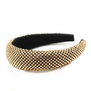 Serre-Tête rembourré tapissé de cristaux Milana Le Bandeau Français | Bandeau Cheveux Femme <h3>Illuminez vos soirées avec ce serre-tête rembourré tapissé de cristaux. Un accessoire de cheveux luxueux et fabriqué à la main. Parfait pour les fêtes de fin d’année ou tout événement spécial, ce serre-tête vous offre une touche de glamour incomparable.</h3>
<ul> <li>Fabrication : Fait main</li> <li>Taille : Serre-tête Milana en taille unique</li> <li>Composition : Structure coton, Cristaux colorés</li> <li>Type : Serre-tête femme</li>
</ul>